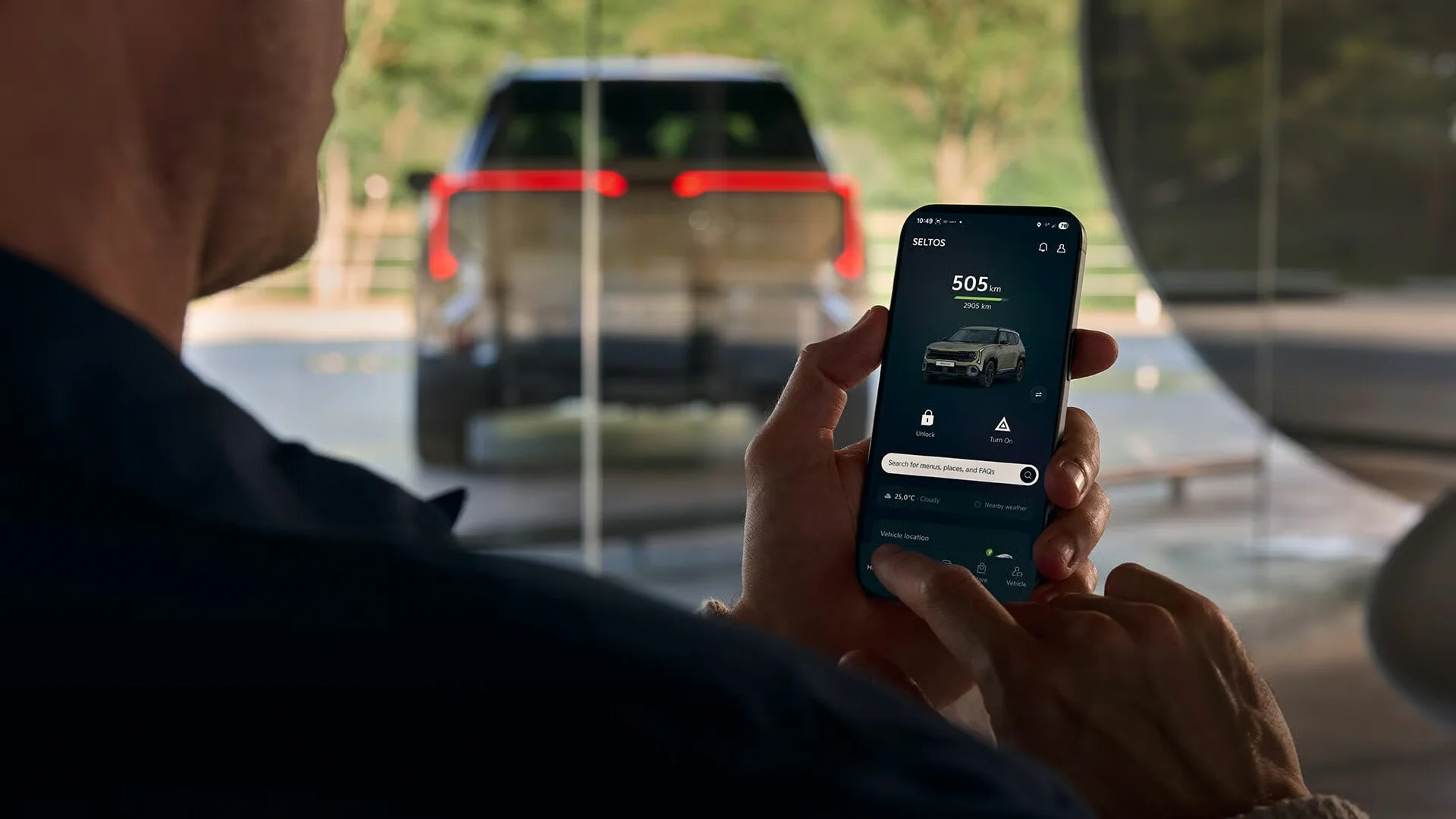 Nová Kia Seltos - podpora funkce Apple CarPlay a Android Auto + ovládání přes appku